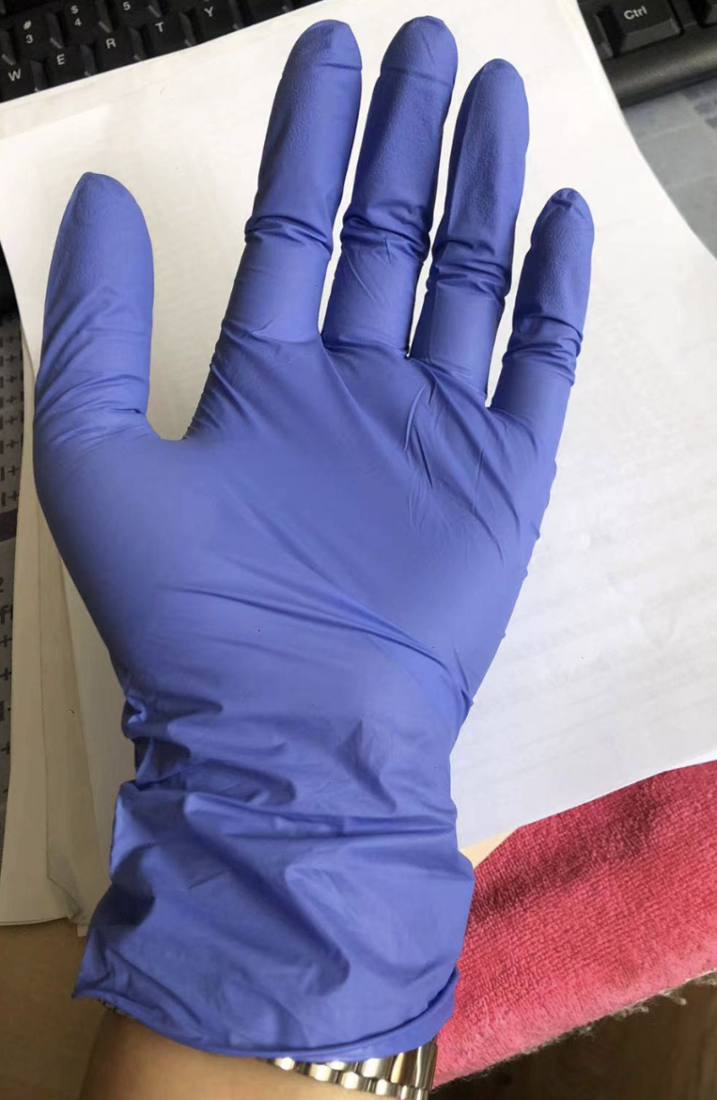 nitrile lab glove
